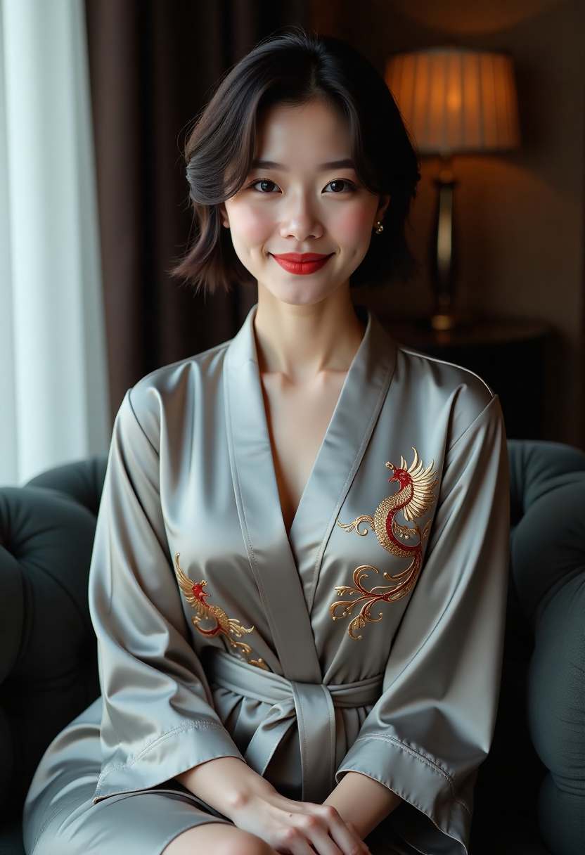 她